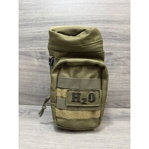 Orca Tactical Camouflage Insulated H2O Water Bottle Bag Green Outdoor Hiking